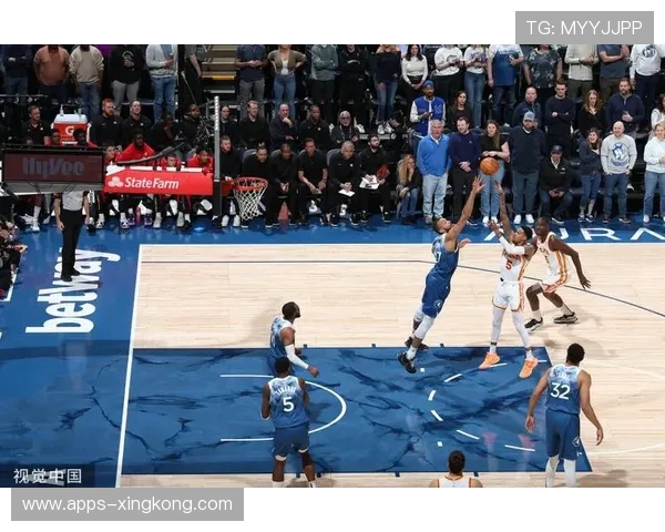 唐斯内线连续制造杀机，森林狼扩大优势